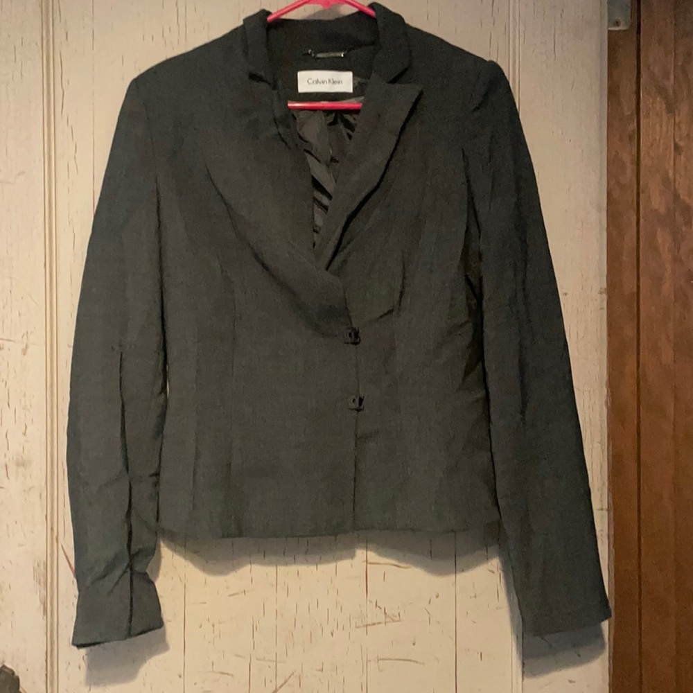 Grey Calvin Klein Blazer